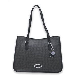 New GUESS Rosette Black Tote